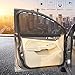 2PCS Pare Soleil Voiture Bébé, Pare-Soleil de Voiture, Rideaux Magnétique, Bloque Plus de 97 % des Rayons UV nocifs du Soleil, pour Bébé,Enfants, Animaux Domestiques
