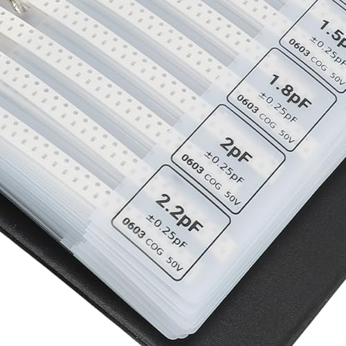 Kit de Resistor, Pasta Sortida de Chip SMD de Alta Precisão 84 Valores Kit de Livro de Amostra de Ca