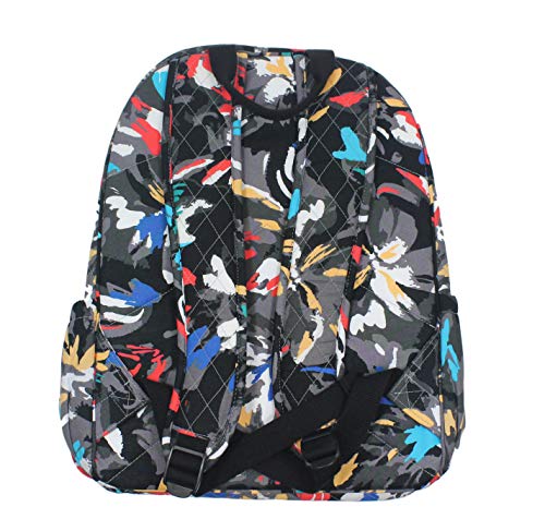 Vera Bradley Splash Floral Campus Backpack2