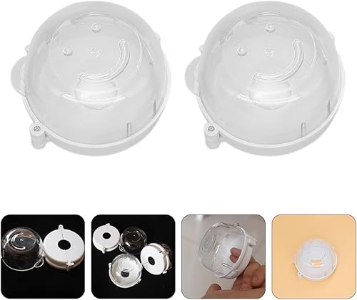 Miniatura 4 de Mobestech Cerraduras de estufa para seguridad infantil Estufa de gas Perillas para niños, cubierta de protección de seguridad de cocina