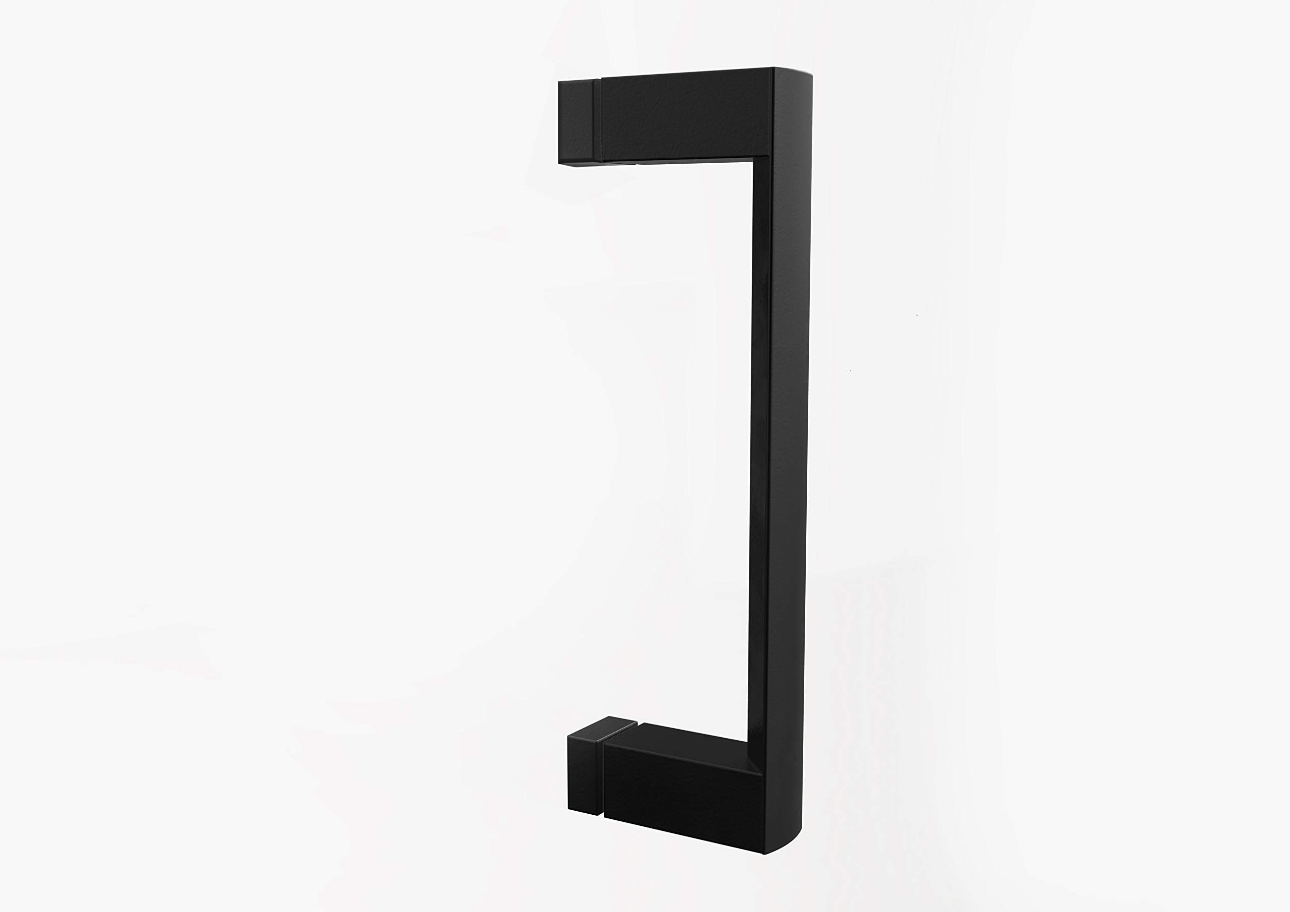 MARWELL Factory kabina prysznicowa 90 x 90 x 200 cm – prysznic narożny z matową ramą aluminiową w kolorze czarnym – kabina prysznicowa z drzwiami przesuwnymi