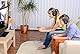 LYCANDER Gaming-Headset mit Mikrofon und LED-Licht, 3,5 mm Eingang, für PC, PS4, Xbox One, Nintendo Switch und mehr (Intermediate - Schwarz und blau)