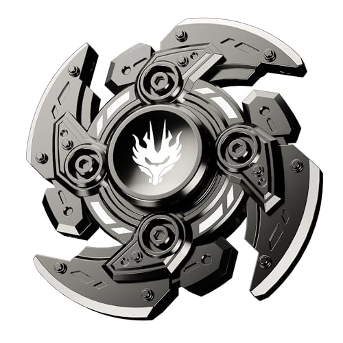 Image of INNOPLUS Fidget Spinner for Adults, Cool Open-Armor Metal Fidget with Magnetic Transformation, Portable Hand Spinner EDC Stress Relief Gadget for ADHD, Anxiety, Autism