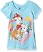 Nickelodeon Girls' Toddler Paw Patrol Short Sleeve Tee Shirt, Light Blue, 4T