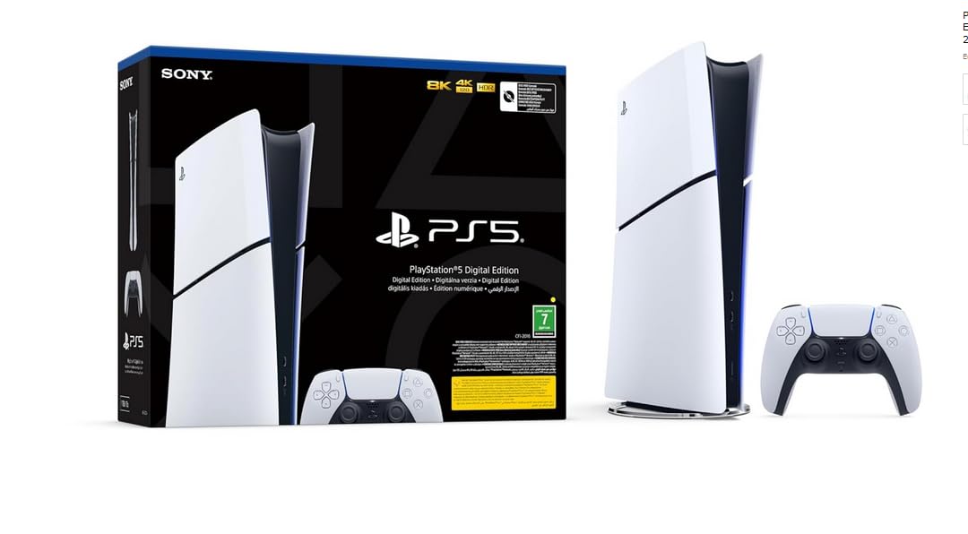 PlayStation 5 Consola de edición digital (SLIM) - Versión KSA