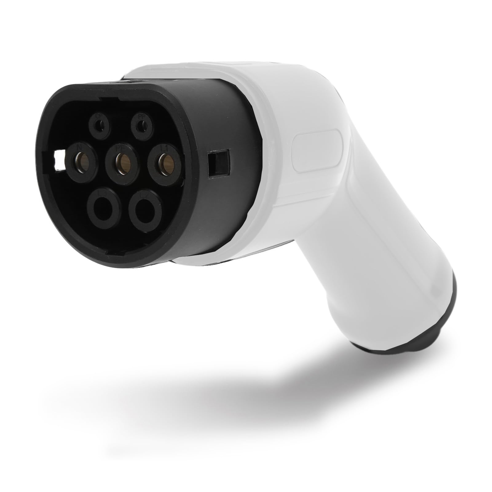 FILFEEL Zestaw Adaptera do ładowania Pojazdów Elektrycznych 32A AC, Wtyczka Typu 2 z Certyfikatem IP54 CE TUV IEC dla Pojazdów Elektrycznych (WHITE)