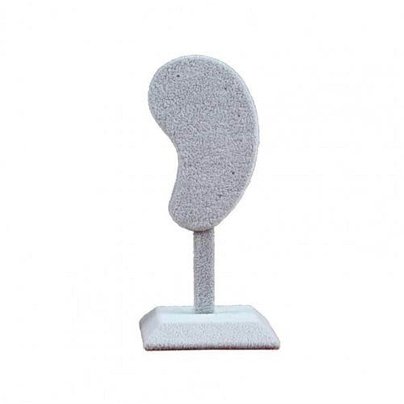 vfdaSWQQ jewellery stand, Velvet Earring Holder Jewelry Organizer Display Stand Rack joyero(Gray)