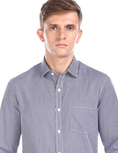 Image of Excalibur Men's Solid Slim fit Formal Shirt