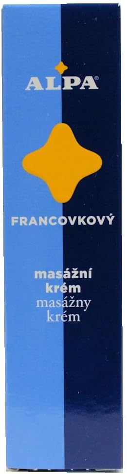 Alpa Czech Francovkovy Massage Cream 40g Blood Circulation Muscles Regeneration