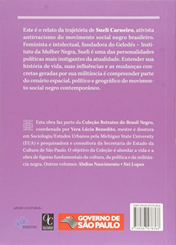 SUELI CARNEIRO - RETRATOS DO BRASIL NEGRO: COLEÇÃO RETRATOS DO BRASIL NEGRO