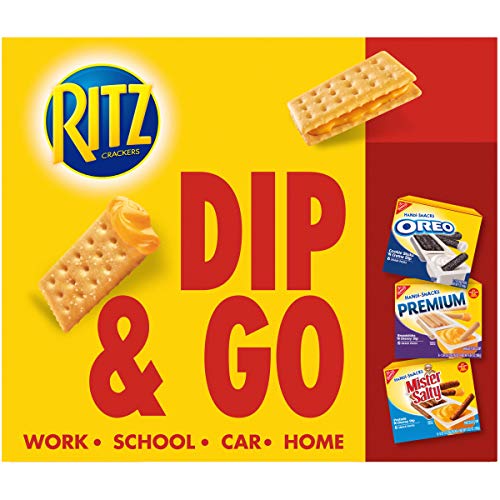 RITZ HandiSnacks Crackers and Cheese Dip, 6 0.95 oz Packs Buy