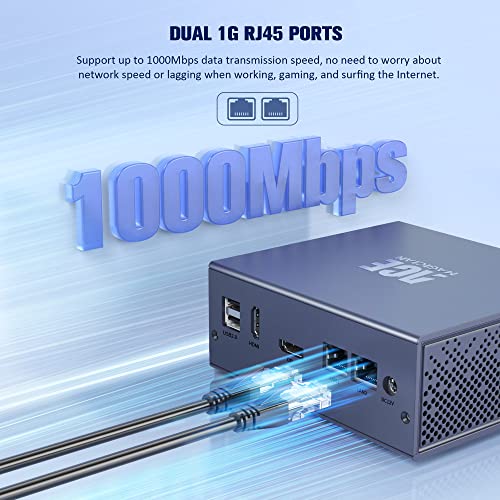 Mini Pc Intel 12Th Gen N95(Up To 3.40Ghz) 8Gb Ddr4 256Gb M.2 Ssd Mini Desktop Computer Windows 11 Pro Mini Computers Support 4K Dual Display/Bt 4.2/ Wifi 5/Usb 3.0/ Auto Power On #TOP7