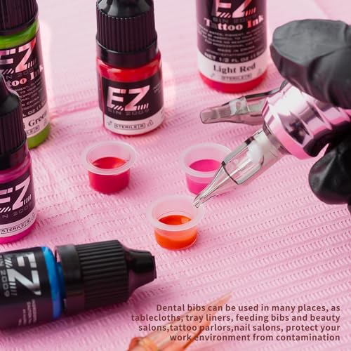 Fournitures pour techniciens de l'ongle bavoirs jetables 250pcs