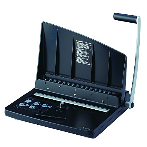 A4/34穴　ダブルループリング製本機　カール事務器 トジックル　TZ-W34製 51rwFCDrVTL.jpg