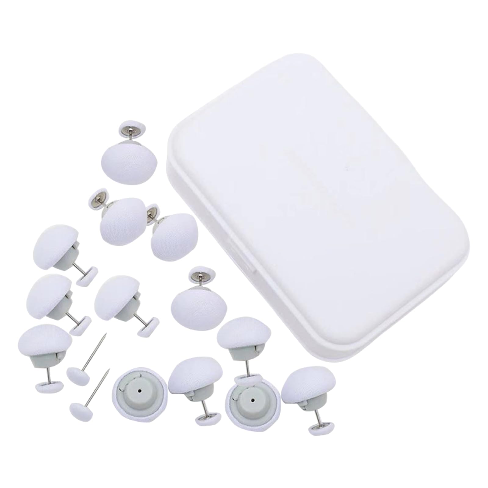 HDOYTXXM 16Pieces Quilt Holder Clips Secure Comforter Inside Duvet Practical Fasteners for Neat and Clean Bedding Arrangement Secure Comforter Clips