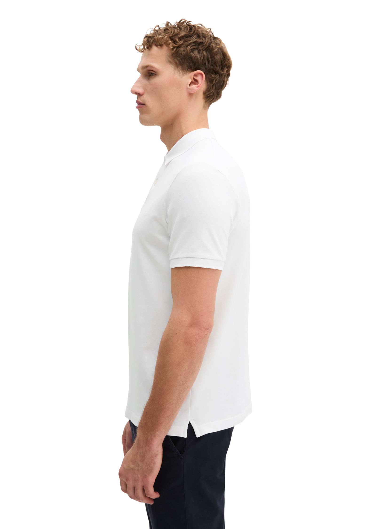 Marc OߴPolo Polo de Manga Corta Hombre de algodón orgánico Regular Fit