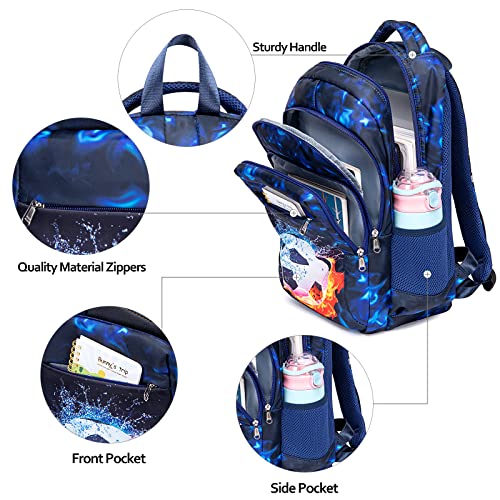 LEDAOU Kids School Backpack with Lunch Box for Boys Girls Bookbag School Bag Preschool Kindergarten Toddler Backpack2