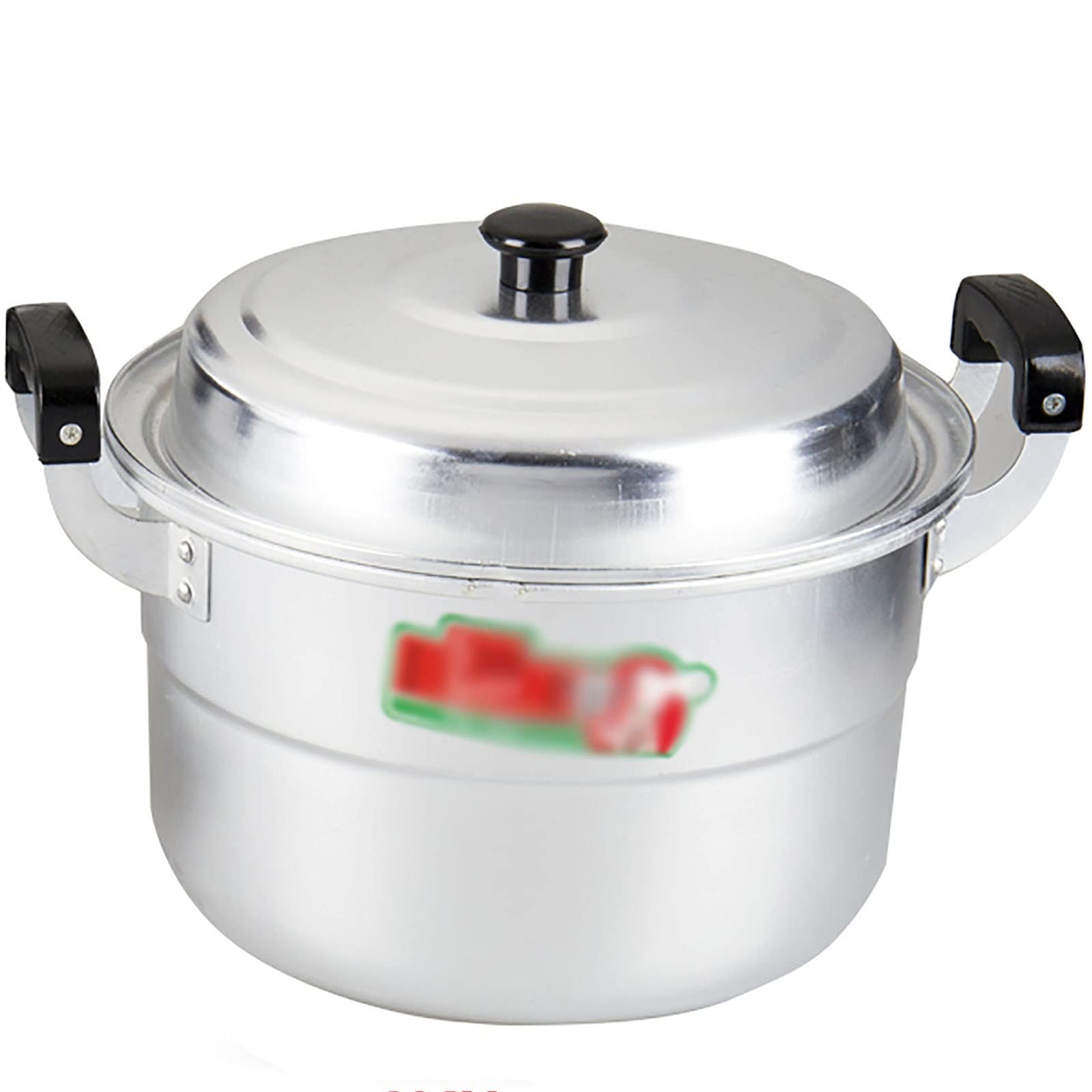 Marmite vapeur en aluminium épais de 30 cm avec cuve de grande capacité pour gaz