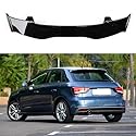 GOYMFK Glänzend Schwarz Auto Heckspoiler Hintere Kofferraum Fenster Dachspoiler für Audi A1 8X 2010 2011 2012 2013-2018 Karosserie Styling Exterieur Zubehör