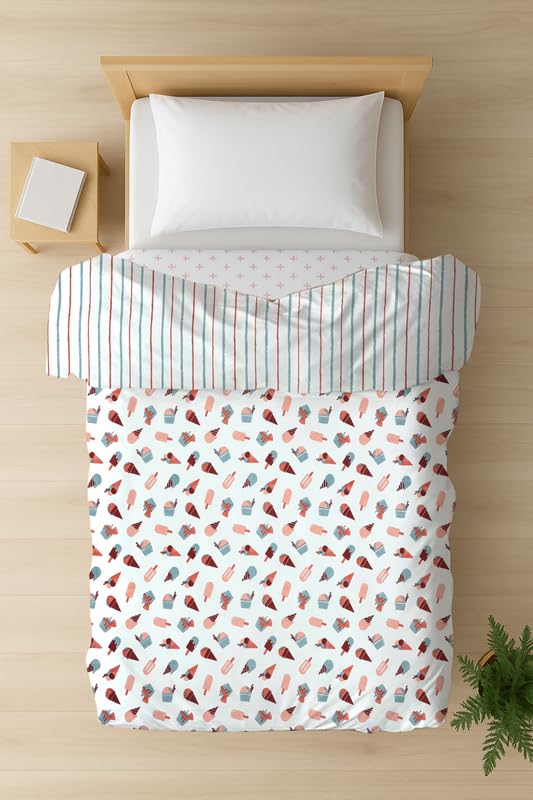 Image of Mafatlal Coo Coo Kids Single Dohar | 90x60 Inch | Mulmul Cotton (Muslin) | Cartoon Print for Boys & Girls | Lightweight & Breathable Summer AC Blanket | Ultra-Soft & Skin-Friendly | Pack of 1