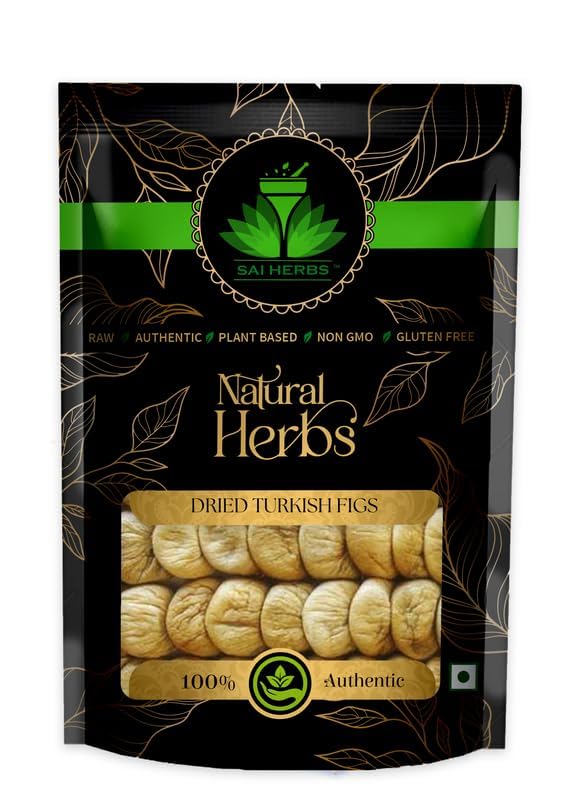 SAI HERBS Dried Premium Turkish Natural Fig/Anjeer | Rich source of Fibre Calcium & Iron | Pure & Natural (1 Kg)-image-24