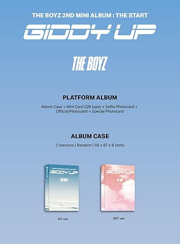 Miniatura 1 de (PLATAFORMA Ver.) THE BOYZ THE START 2º Mini álbum (GO/SET - Random Ver) K-POP SELLADO