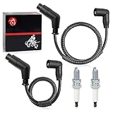 Spark Plug & Wire Cap 15in/24.4in For Can Am Commande Renegade Outlander MAX 500 570 650 800 800R 1000 1000R Bombardier TRAXTER 500 650