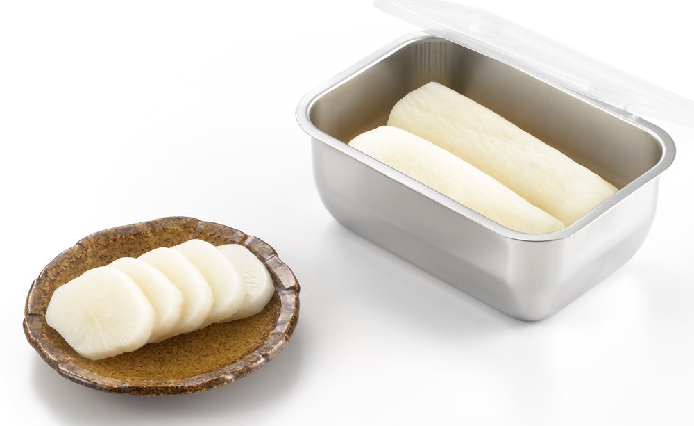 Amazon｜郷技 ステンレス保存容器2個組 YJ2612｜保存容器