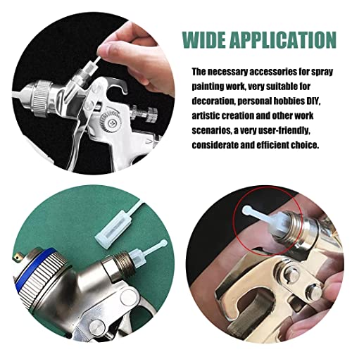 Image of 20 Gravity Spray Gun Filters Fine Mesh,20 190 Micron Filter Paint Strainers | LitKiwi Disposable Gravity Spray Gun Filters Fine Mesh,190 Micron Filter Paint Strainers,the Great Must-have Accessory