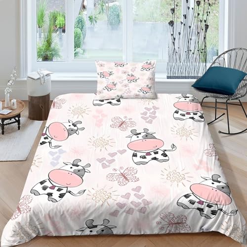 Housse de couette microfibre 135x200 évite les plis et facilite la glisse - 2