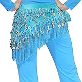 Bequeme Passform und einfache Bewegung: Unsere Hüftschals sind auf eine Vielzahl von Größen zugeschnitten und haben einen verstellbaren Kordelzug oder einen elastischen Bund, um eine bequeme, sichere Passform zu gewährleisten, die Ihre dynamischen Tanzbewegungen nicht einschränkt. Das leichte und atmungsaktive Gewebe ermöglicht Bewegungsfreiheit und verhindert Überhitzung bei intensiven Auftritten.