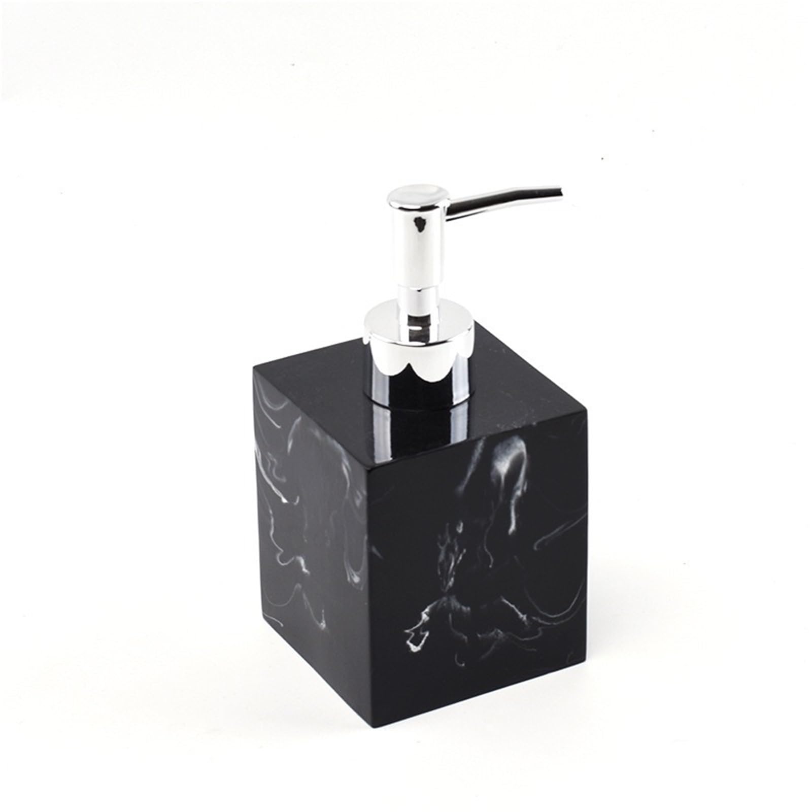 Mdnipqbam Black Exquisite This Countertop Soap Dispenser Features A Marble-Textured Design And Comes With A Pump For Bathroom(,M)