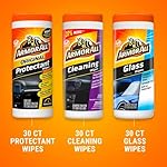 Armor All Protectant, Glass and Cleaning Wipes, Wipes for Car Interior and Car Exterior, 30 Count Each (Pack of 3) - Image 2