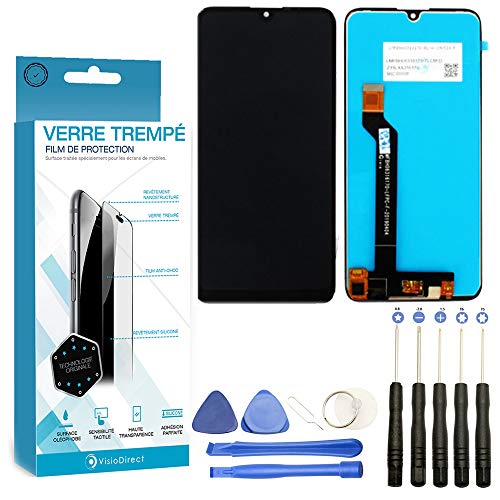 Visiodirect® Ecran Complet: Vitre Tactile + Ecran LCD Compatible avec Wiko View 3 Taille 6.26