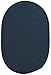 Colonial Mills Floor Decorative Boca Raton Lake Blue Area Rug Oval 8