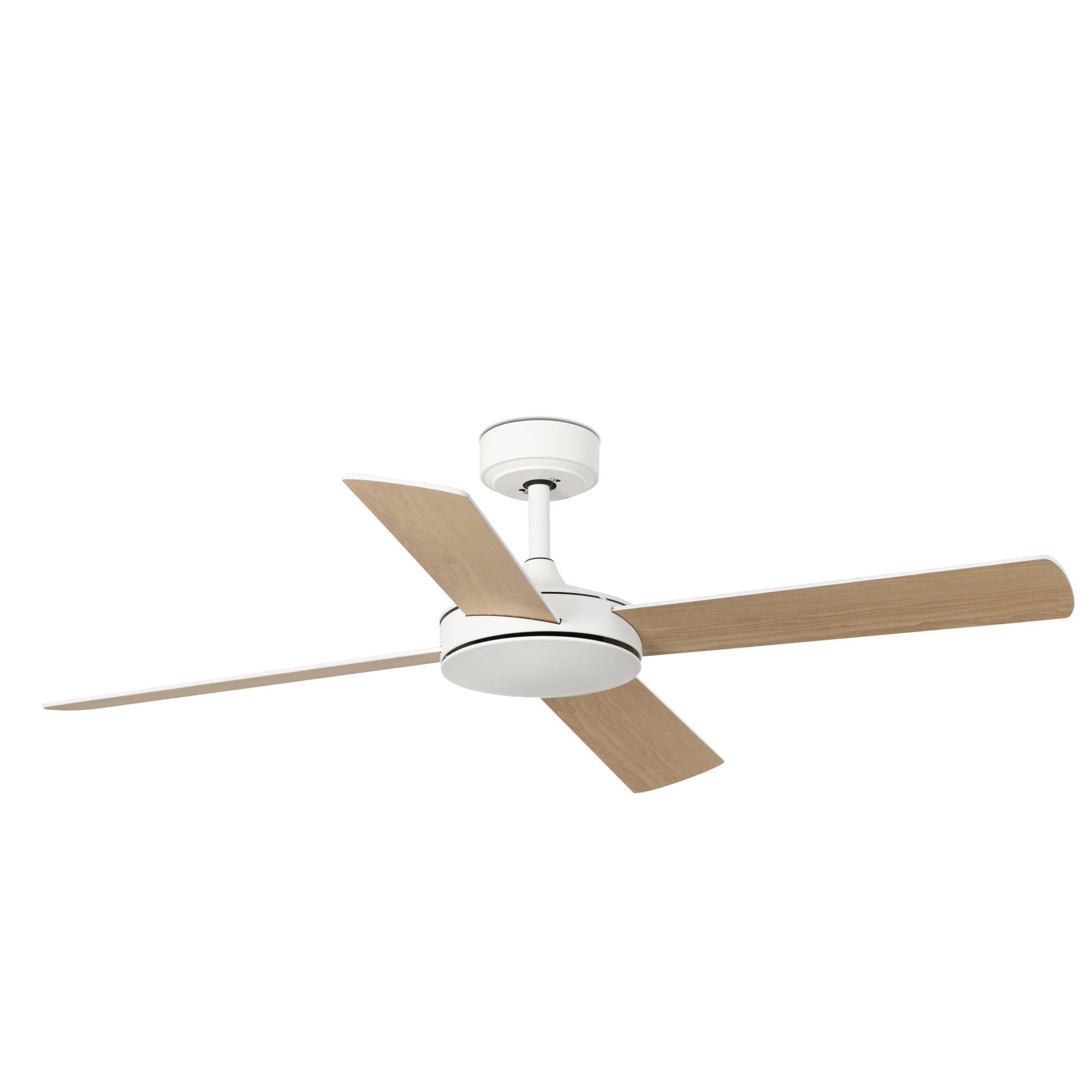 FARO BARCELONA 33350DC - MALLORCA L Ventilador blanco/arce