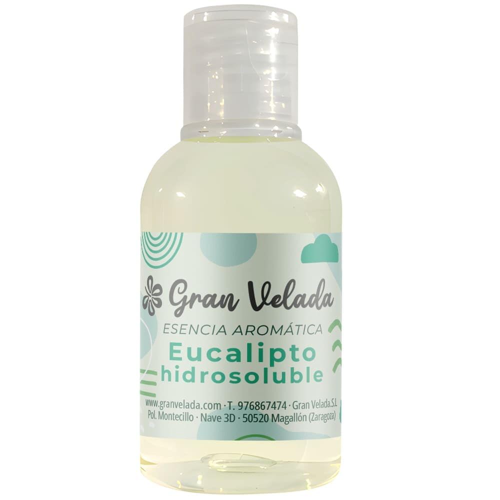 Esencia de eucalipto hidrosoluble Gran Velada | Aroma fresco y versátil para jabones, cosméticos y ambientadores, hecha en España.