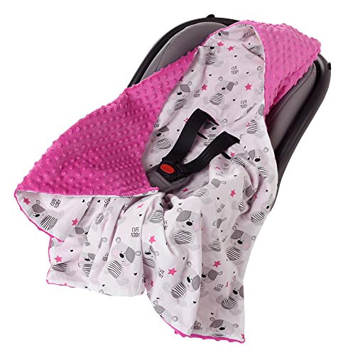Medi Partners - Medi Partners Couverture enveloppante bébé nid d Ange siège Auto 85x85cm Multifonction Poussette Hiver avec Une Capuche Douce et Moelleuse pour landaus - -13%
