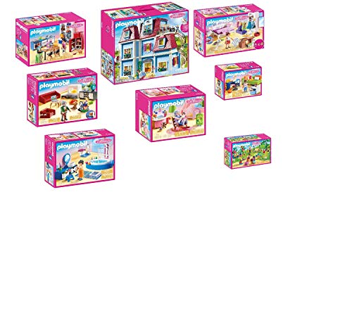 PLAYMOBIL Puppenhaus (Dollhouse) -Set (Artikel 70205,70206,70207,70208,70209,70210,70211), 70212