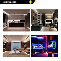 Alumino | LED Aluminiumprofil Eloxiert | 200 cm | Eckprofil | Opale Abdeckung | für 12 mm LED-Streifen | Weser – Ansicht 6