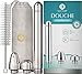 Medi Grade Accesorios de Enema para Cabezal de Ducha – 3 Lujosas Boquillas de Ducha de Aluminio – Kit Limpiador Intimo – Con Bolsa de Transporte de Terciopelo – Set de Lavado Intimo Unisex