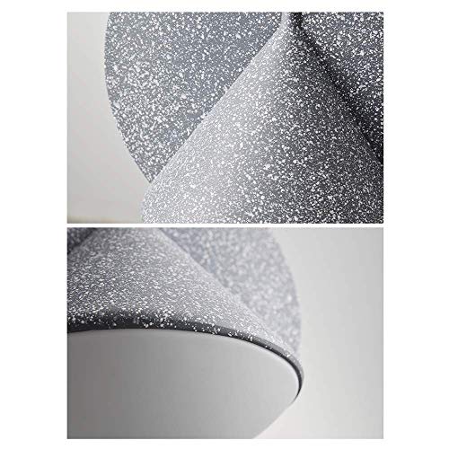 Mini lustre multicolore LED de 30 cm, luminaire suspendu au design compact