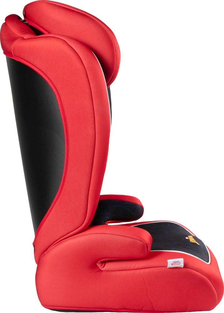 Silla De Coche Infantil Marvel Spiderman De 100 A 150 Cm, I-Size R129, Grupo 2/3 Con Cinturón De 3 Puntos, Funda Extraíble Y Lavable, Color Rojo