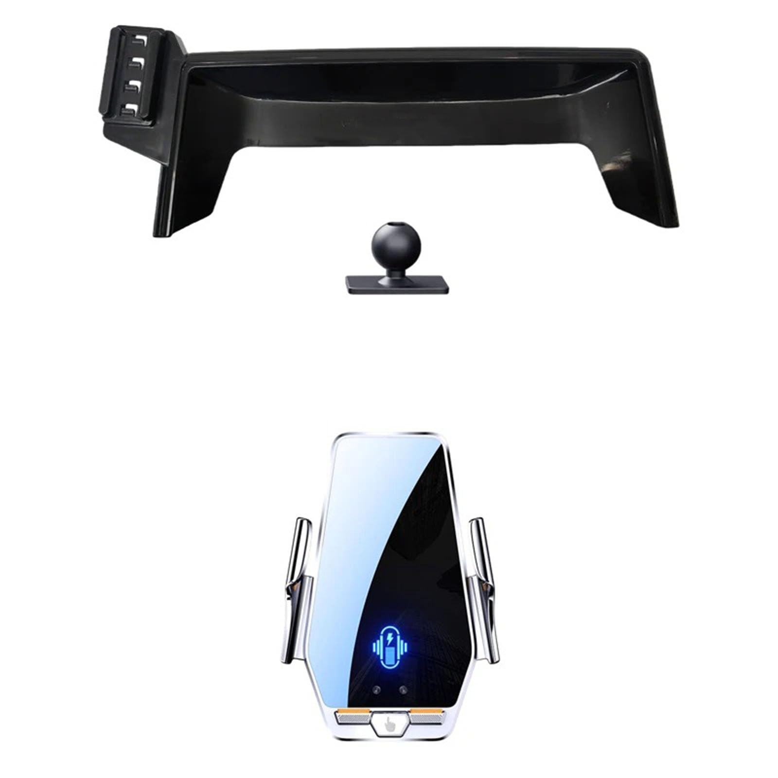 MOGFLMAN Car Phone Holder for BMW X1 F48/F49 2016-2019, LHD Car Phone Holder