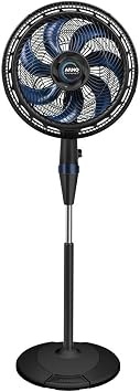 Ventilador de Coluna Arno X-Treme 7 40cm 150W - Preto e Azul Escuro