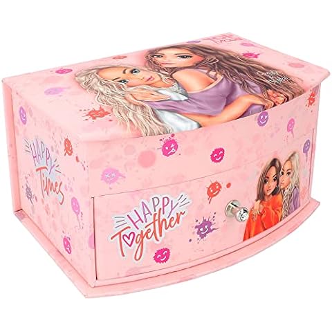 Depesche TOPModel Pink Jewellery Box with Mirror Cover