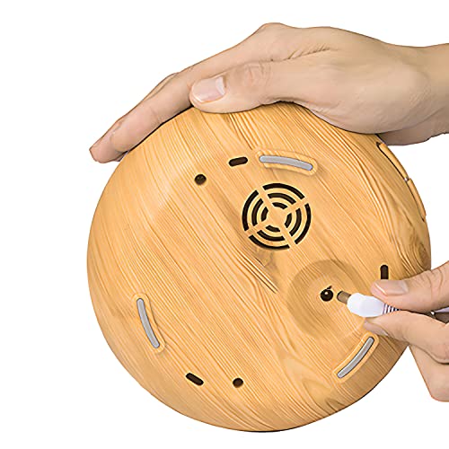 RETOO Humidificador con mando a distancia, Cool Mist Humidificador difusor de aromas para la habitación del bebé vivero, humidificador de aire con luz nocturna para los aceites esenciales. - imagen 8