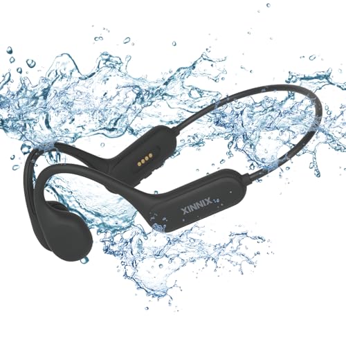 Auriculares de natación impermeables IPX8 de conducción ósea, auriculares deportivos con reproductor MP3 integrado de memoria 32G, auriculares inalámbricos para entrenamientos, natación, correr,
