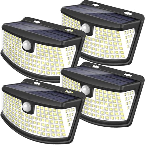 Aootek New Solar Motion Sensor Lights 120 LEDs...