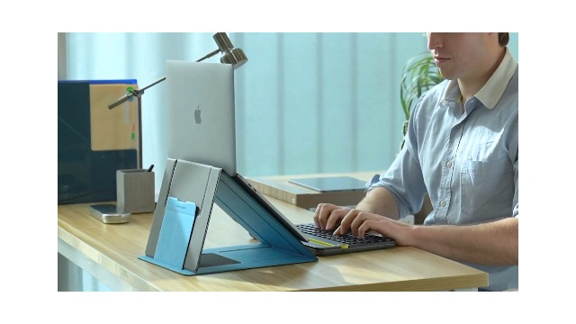 MOFT® Z 5-in-1 Sit-Stand Desk (Black) : Amazon.in: Computers